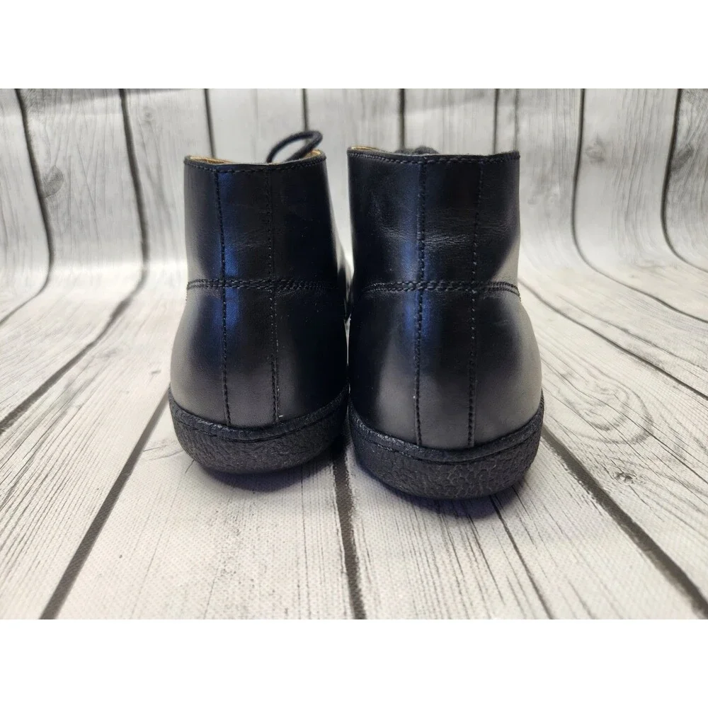 Cole Haan C13730 Men's 10 M Black Leather Lace Up Dress Oxford Shoes Vibram Sole